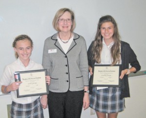 Sisters Capture Honors In Local And State Historic Essay Competition