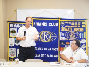 Russell Queen of Arctic Heating And Air Conditioning Guest Speaker At Kiwanis Club