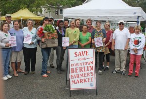 NEW FOR TUESDAY: Berlin Farmers Market Relocation Delayed; Mayor Admits He, Council Made Decision, Not Chamber