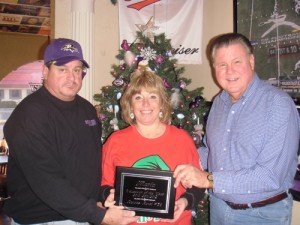 McEvoy Presented With Raven Roost #58 Volunteer Of The Year