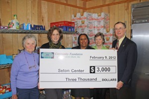 Community Foundation Of The Eastern Shore Awards $2,000 To Seton Center