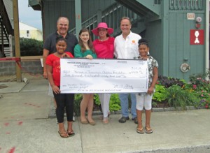 Maryland Jr. Auxiliary Presents Check To OC Children’s House And Believe In Tomorrow Foundation
