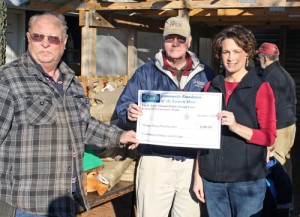 CFES Donated $500 To Mason Dixon Woodworkers Club