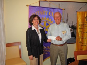 Easter Seals Receive $1,000 Donation From OC/Berlin Rotary Club
