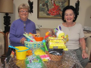 Republican Women Of Worcester County Show Their Purchases From Worcester GOLD’s Spring Holiday Basket Program