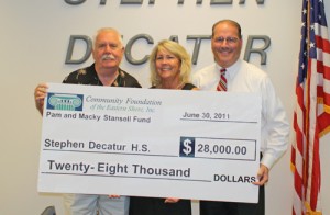 Community Foundation Of The ES Donate $28,000 To Stephen Decatur HS