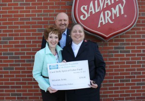 Carol Steffy Spirit Of Esther Fund Contributes $350 To The Salvation Army’s League Of Mercy