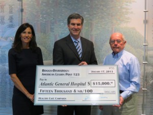 AGH Receives Check From Boggs-Disharoon American Legion Post 123
