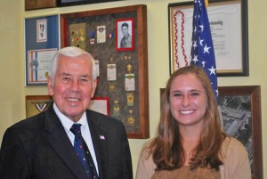 Worcester Prep Student Volunteer Intern In Senator Lugar’s Office