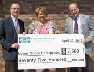 Community Foundation Awards $7,500 Community Needs Grant To Lower Shore Enterprises