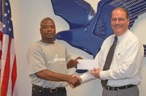Nicmar Youth Connection Enterprises Presents SD HIgh With $200 Check