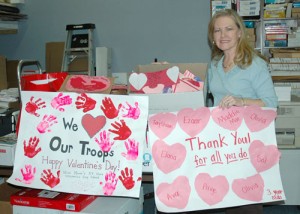 Copy Central Provides Supplies, Postage And Labor To Package Valentines