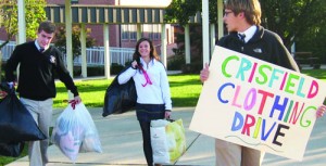Worcester Prep Student Volunteers Collect Over 300 Bags Of Clothing, Blankets And Personal Items For Hurricane Sandy Victims