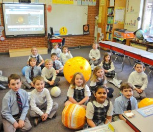 Worcester Prep’s First-Grade Participate As Space Scientists