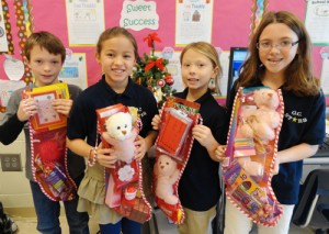 OC Elementary Third Graders Make Stockings To Donate To The Salvation Army