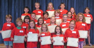 OC Elementary Honors May Students Of The Month