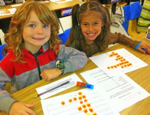 Buckingham Elementary Students Display Data With Candy Corn
