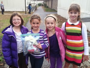 Showell Elementary Students Show Campus Respect