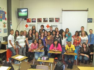 Enthusiastic HS Students Turn Out For Red Cross Rams Meeting