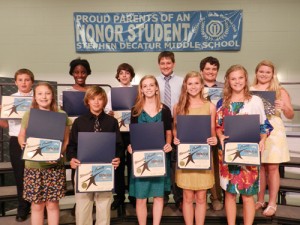 SD Middle School Students Receive Rising Star Award