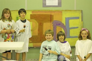 Showell Elementary Third Graders Learn About Screen Printing