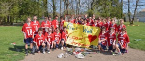 Worcester Prep Lacrosse Team Send Get Well Messages To Coach