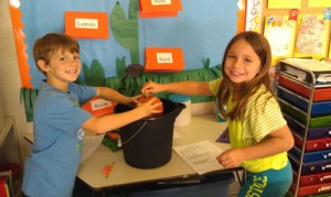 Showell Elementary Students Discover If A Pumpkin Would Sink Or Float