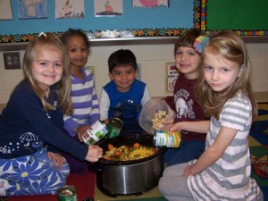 OC Elementary Students Follow Recipe To Make Stone Soup