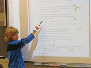 OC Elementary Third Grader Leads Class Discussion