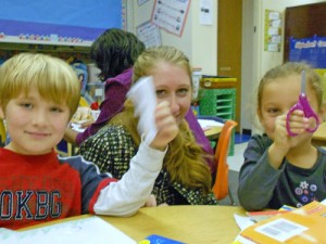 Showell Elementary Students Learn About Snowflakes During Weather Lesson