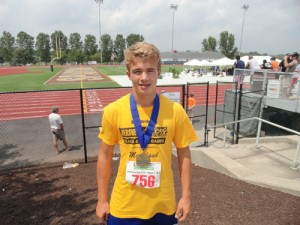 Edmunds Takes First in Hershey Games