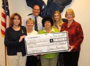 Star Charities Presents $2,500 Check To Girl Scouts