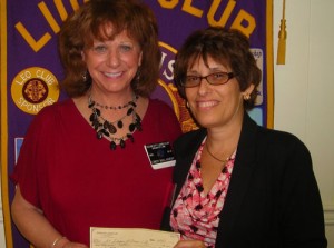 OC Lions Club Presents OC Center For The Arts With A Check For $1,000