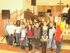 Stephen Decatur Middle And High School Students Volunteer At St. Peter’s Lutheran Church