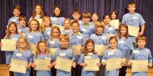 OC Elementary Honors April Students Of The Month