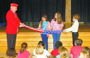 American Legion Visits OC Elementary School Fourth Graders