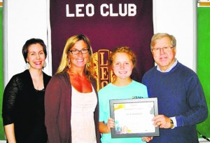 OC Lions Club Honors Outgoing SD High School Senior