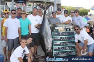 NEW FOR TUESDAY: No Billfish On White Marlin Open Leaderboard; 220 Boats Fishing Today