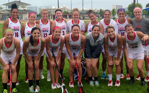 Team STX, pictured above, won the women’s Elite Division last weekend, beating Salty Balty, 12-8, in the championship game.Submitted photo