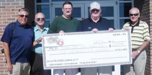 Dough Roller Restaurants Donate $2,500 To OC Lions’ Wounded Warriors Fund