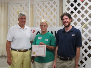 Ocean City AARP Presented Certificate Of Appreciation To Representatives From The Salisbury Zoo