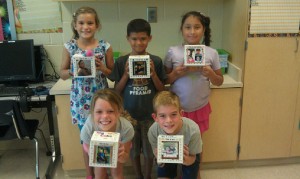 Third Graders At OC Elementary Create “Me Cubes”