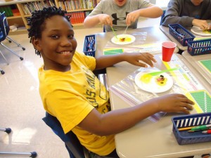 Fourth Graders At OC Elementary Make Animal Cell From Gelatin