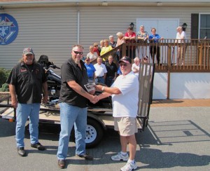 Dale And Donna Russell Win Knights Of Columbus Harley Davidson Street Glide Raffle