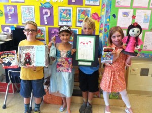 Second Graders At OC Elementary Create Character Book Reports