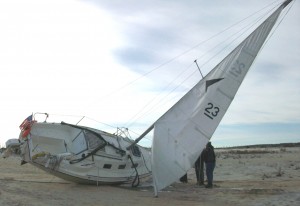 Boat Grounded On Assateague On New York-Florida Voyage; Captain In Middle Of Solo Trip