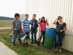 Stephen Decatur Middle School’s Environmental Club Plant Native Shrubs