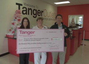 Tanger Outlet Center Raises And Donates $6,396.07 For Battle Against Breast Cancer