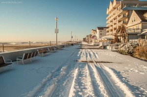 Ocean City Area Digs Out From Smaller Snowfall Than Expected