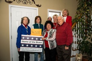 Star Charities Present Check For $4,500 To Home Of The Brave
